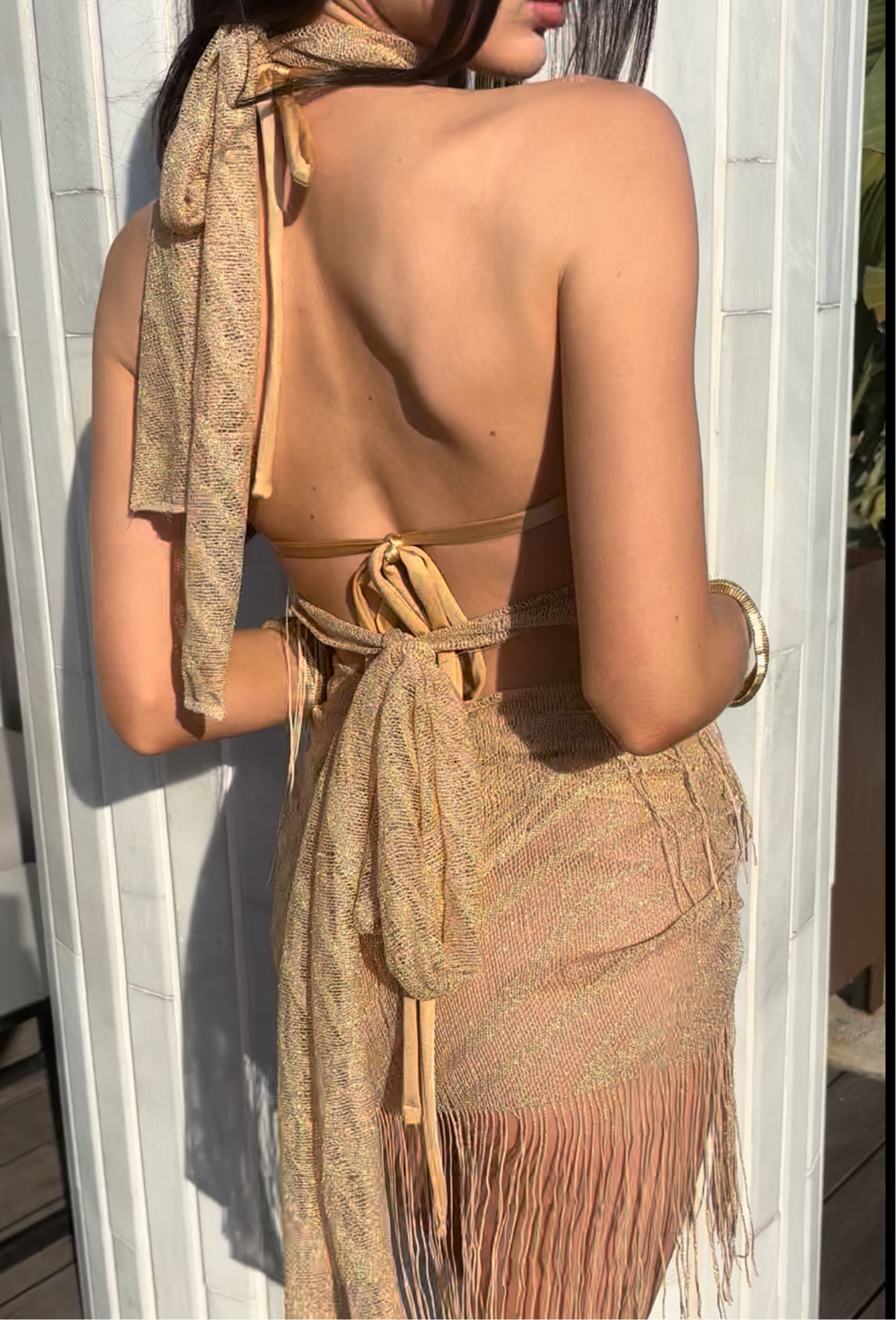 Sandy halter top